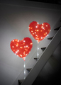 Ballonghjärta 40 LED 2-pack Stemning